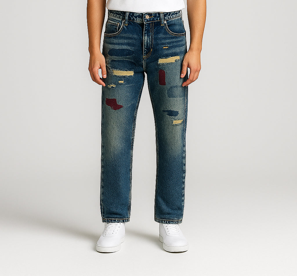 CASTRO PICASSO - RIPPED COLORATO 202 STRAIGHT