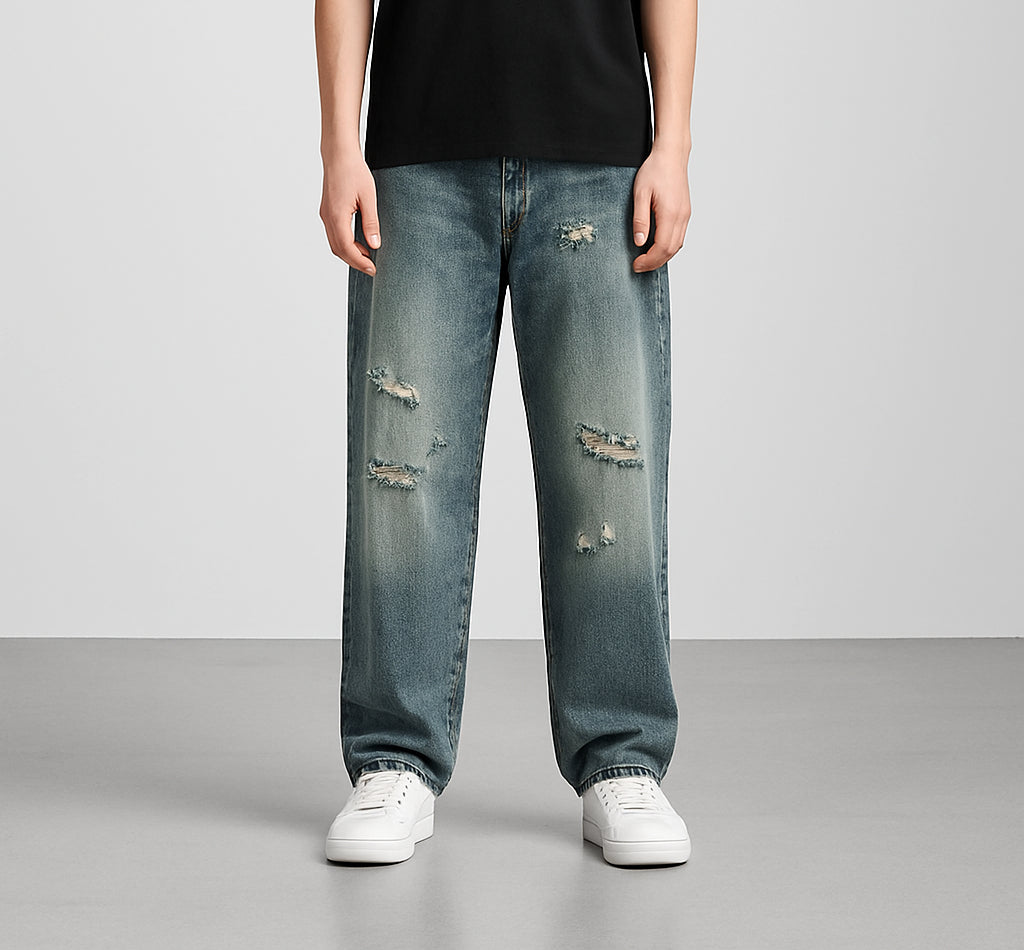 GABRIEL HAWK - RIPPED VINTAGE 402 BAGGY